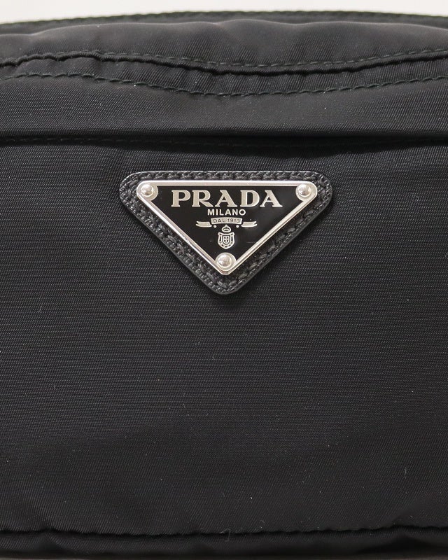 PRADA 三角ロゴ金具ナイロンウエストバッグ | Hedy