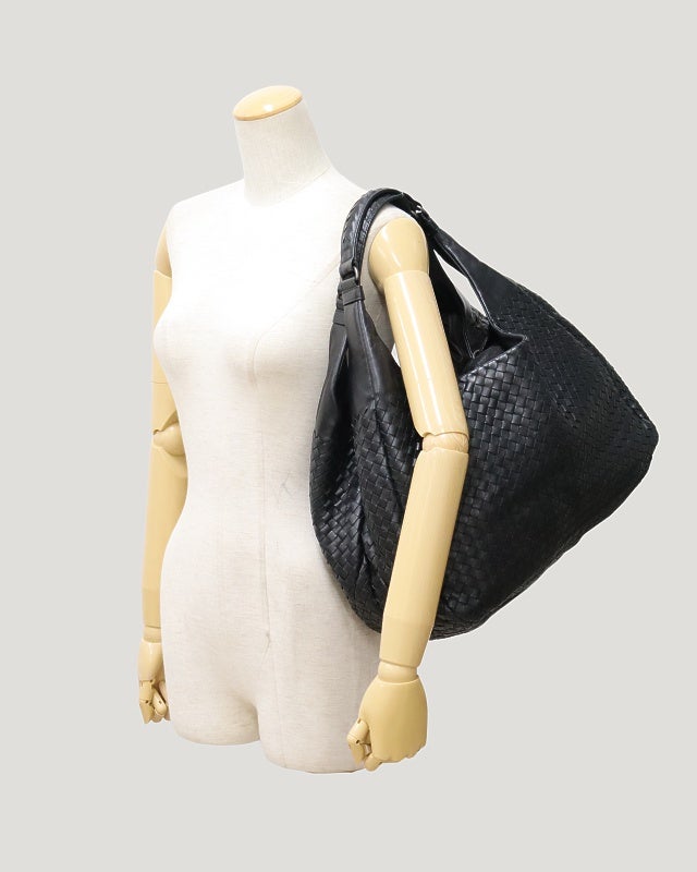 BOTTEGA VENETA パーティーバッグ　ナイロン BOTTEGA VENETA イントレチャートカンパーナハンドバッグ | Hedy