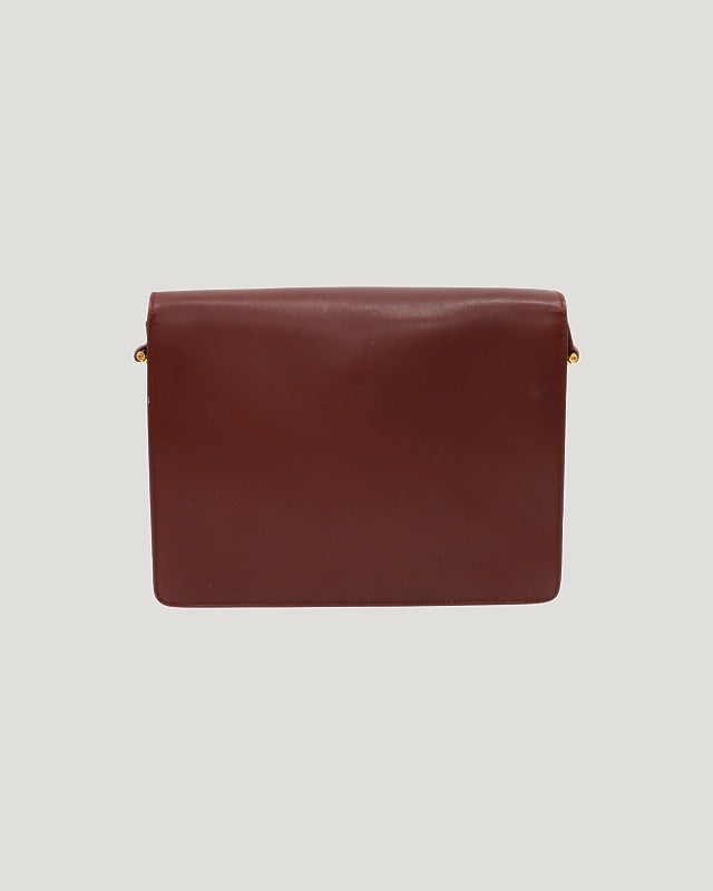 Cartier マストラインレザーショルダーバッグ | Hedy