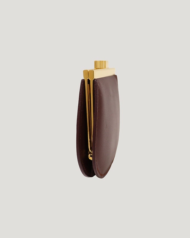 Cartier マストラインがま口レザーコインケース | Hedy