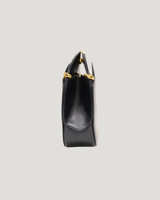 Cartier サファイアラインレザーチェーンショルダーバッグ | Hedy