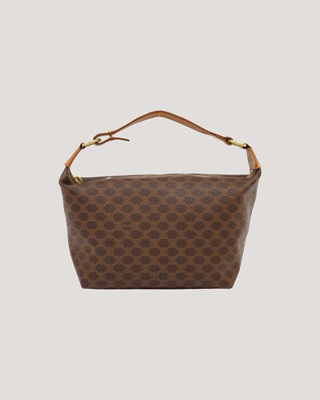 CELINE マカダム柄ハンドバッグ | Hedy