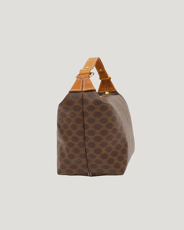 CELINE マカダム柄ハンドバッグ | Hedy
