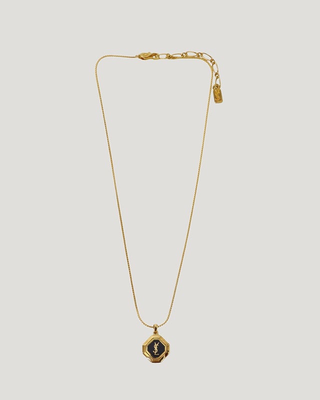 Saint Laurent ロゴネックレス | Hedy