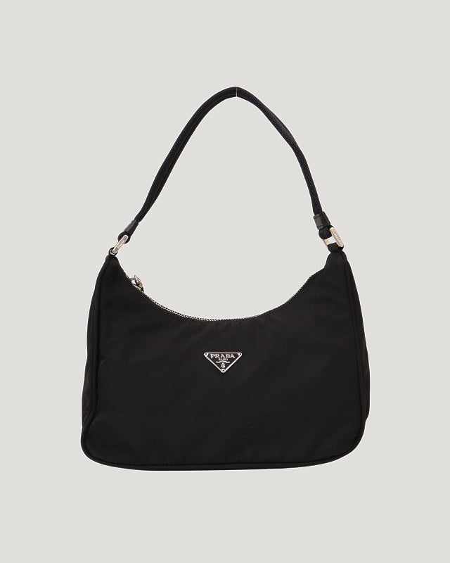 PRADA 三角ロゴ金具ナイロンワンショルダーバッグ | Hedy