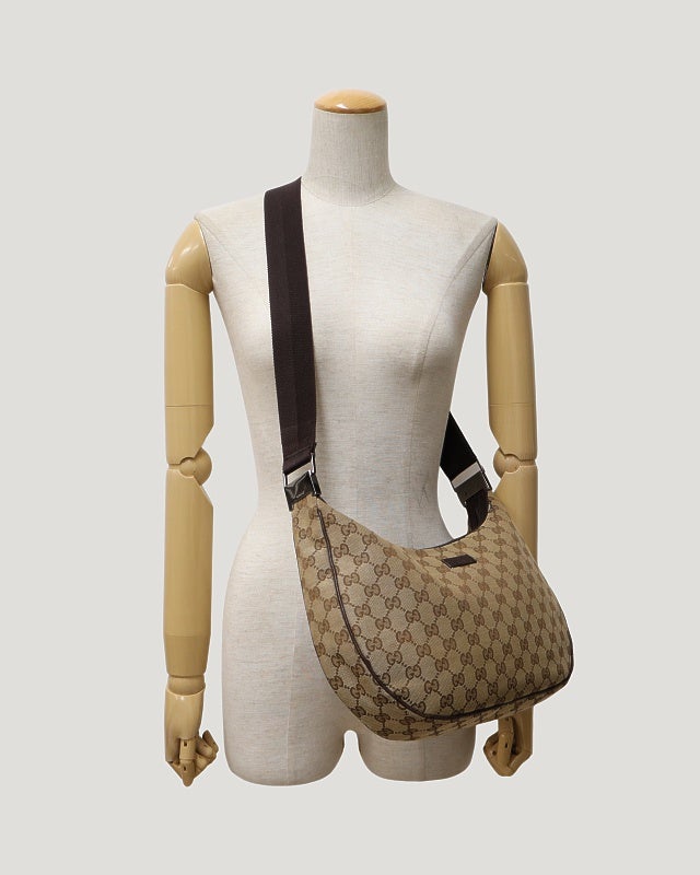 GUCCI GGキャンバスショルダーバッグ | Hedy