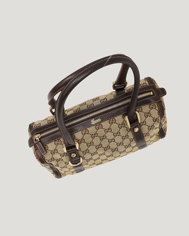 GUCCI GGキャンバスハンドバッグ | Hedy