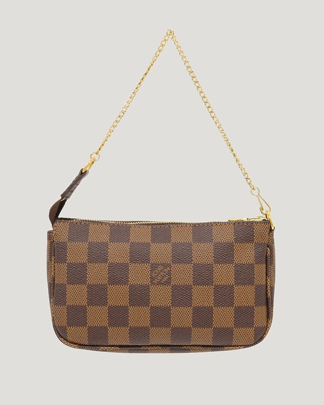 【限定品】Louis Vuitton/ダミエ/ミニ ポシェット アクセソワール LOUIS VUITTON ダミエ ミニポシェット・アクセソワール | Hedy