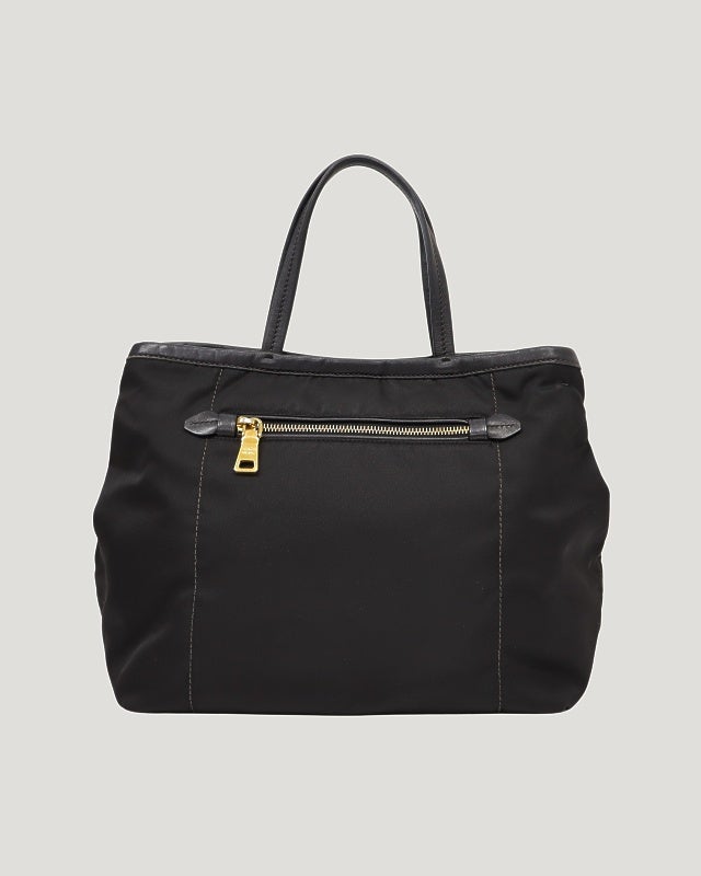 PRADA 三角ロゴ金具ナイロンレザー2Wayバッグ | Hedy