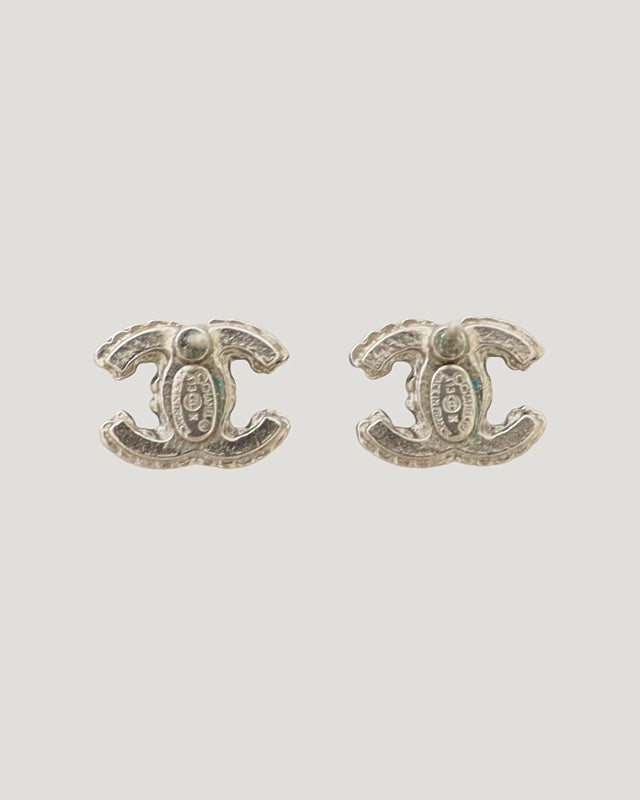 CHANEL COCOラインストーンピアス | Hedy