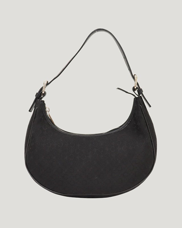 CELINE マカダム柄ホーボーワンショルダーバッグ | Hedy