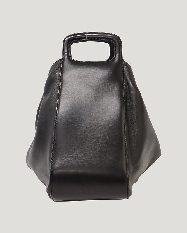 LOEWE ロゴ刻印レザーハンドバッグ | Hedy