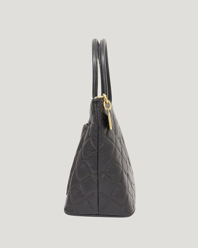 CHANEL キャビアスキン復刻トートバッグ | Hedy