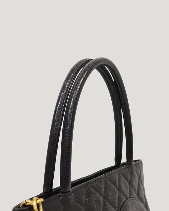 CHANEL キャビアスキン復刻トートバッグ | Hedy