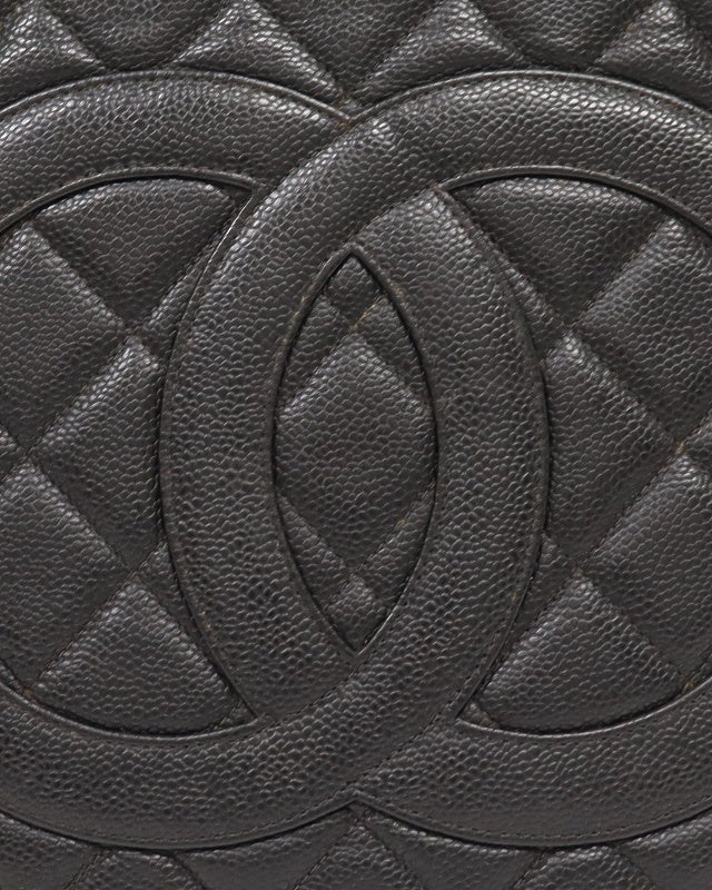 【汚れあり】キャビアスキン グラデーション　ノベルティ CHANEL キャビアスキン復刻トートバッグ | Hedy